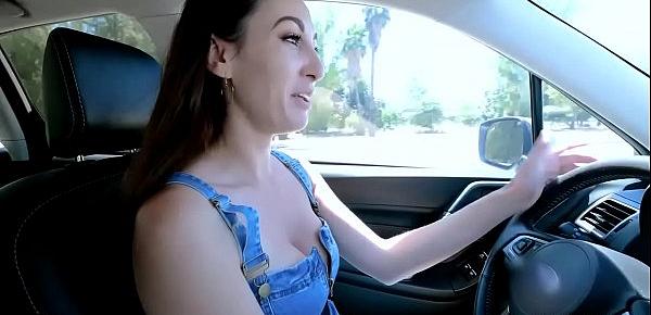  Artemisia Love is free to explore her wild sexual desires after being divorced. SHe started it with a hot blowjob session with her stepson in her car.